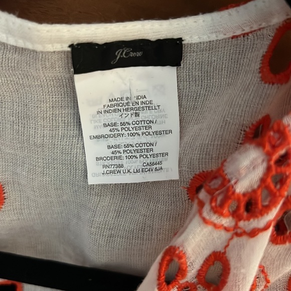 J. Crew Eyelet Cover-Up - Picture 2 of 3